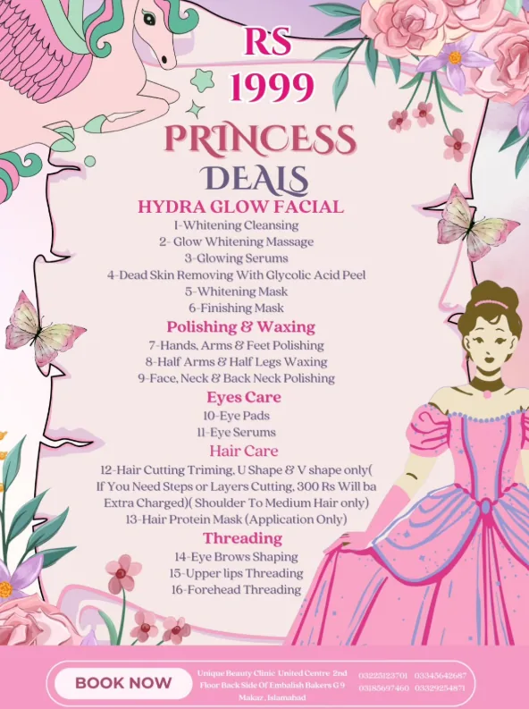 Princess Deals — Rs. 1999